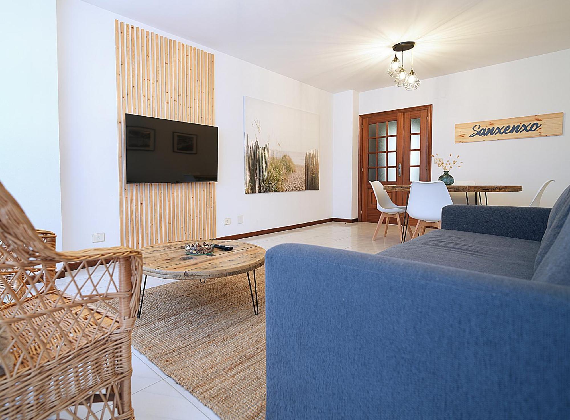 Apartamento De Playa En Sanxenxo Con Parking エクステリア 写真